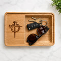 Oak Catch-All Valet Tray
