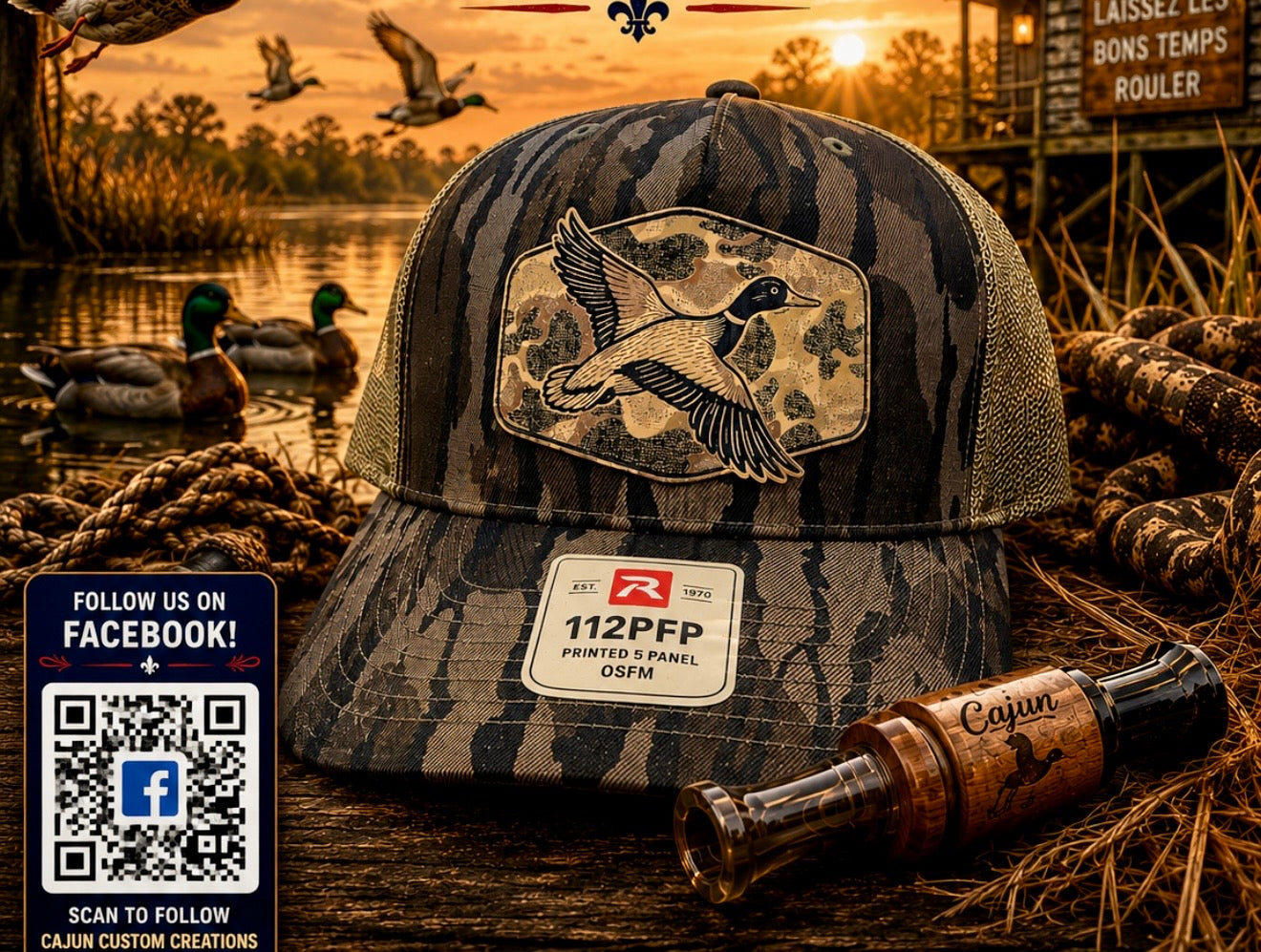 Camo Duck Cap